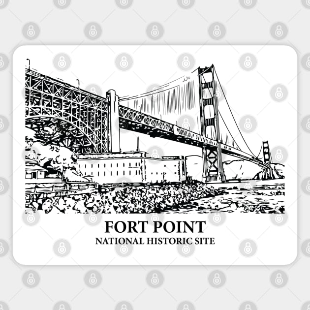 Fort Point National Historic Site Magnet by Lakeric